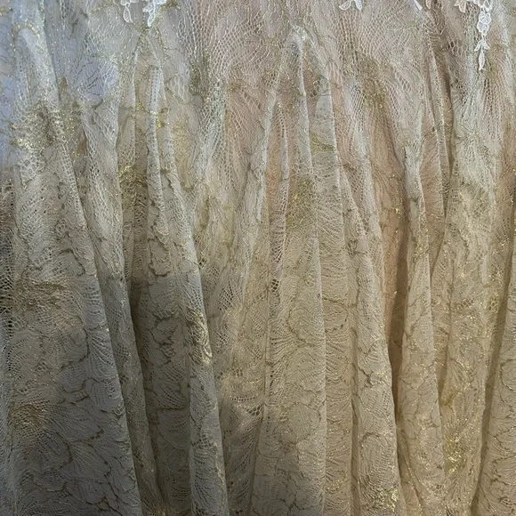 ✔️#71B BNWT MAC DUGGAL EMBELLISHED FEATHER ILLUSION NECK TRUMPET GOWN 79230 - Picture 6 of 13